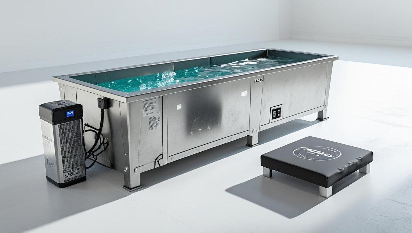 XL Pro Recovery Stainless Cold Plunge + Performance Kit
