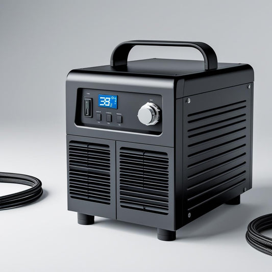 ArcticFlow 0.5 HP Cold Plunge Chiller – Matte Black