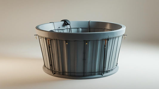 Industrial Round Bin Cold Plunge Tub